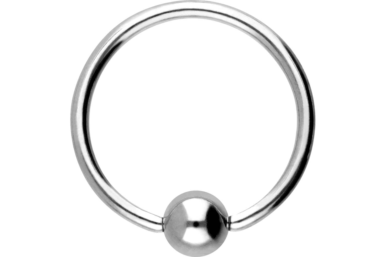 Chirurgenstahl Klemmkugelring Piercing